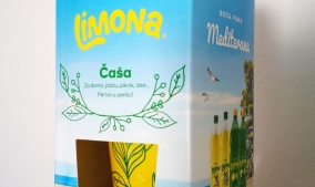 Čaša Puna Mediterana - Limona